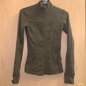 Lululemon Define Jacket - Dark Olive Size 2